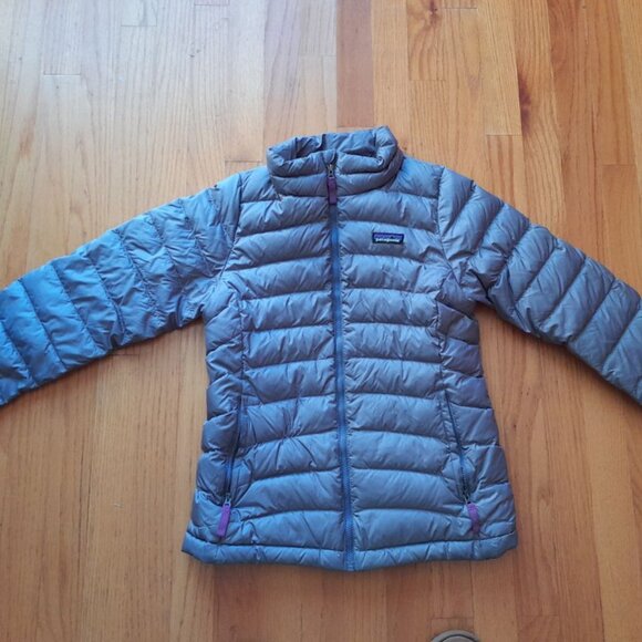 Patagonia Down Sweater Girls size L 12 - Picture 2 of 8